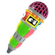 Yo Gabba Gabba Light-Up Singing Microphone